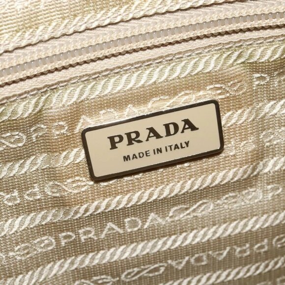 PRADA Shoulder Bag Nylon Light Blue Silver Auth BA4705 - Picture 13 of 16